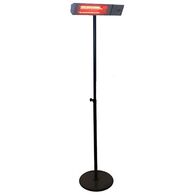 תנור הלוגן/אינפרא Titan 2000W תנור חימום אינפרא אדום עם שלט על סטנד שחור Havaya למכירה , 2 image