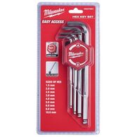 מפתחות Milwaukee HEX KEY 9PC SET 4932478621 למכירה 