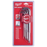 מפתחות Milwaukee HEX KEY 9PC SET 4932478621 למכירה , 2 image