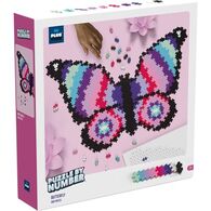 Plus Plus 3915 Puzzle By Number Butterfly למכירה 