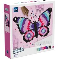 Plus Plus 3915 Puzzle By Number Butterfly למכירה , 2 image