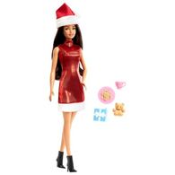 Mattel HJX96 Barbie Santa Doll למכירה 