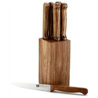 סט סכינים Meat Lovers בלוק סכינים 7 חלקים הכולל 6 סכיני סטייק + מעמד עץ Food Appeal פוד אפיל למכירה , 3 image