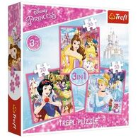 פאזל The Enchanted World Of Princesses 20+36+50 34833 חלקים Trefl למכירה 