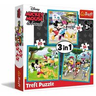 פאזל Mickey Mouse with friends 20+36+50 34846 חלקים Trefl למכירה 