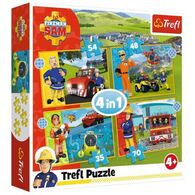 פאזל Brave Fireman Sam 35X48X54X70 34387 חלקים Trefl למכירה , 2 image