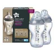 Tommee Tippee זוג בקבוקים טבעי מאויר 2*170 מ"ל למכירה 