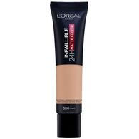 מייק אפ Loreal Infaillible 24h Matte Cover Foundation 300 Amber למכירה , 2 image