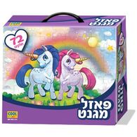 פאזל מגנטי חד קרן 72 חלקים פאזל Cool Games למכירה , 2 image