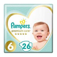 חיתולים Pampers פרימיום חיתולים שלב 6 13+ ק"ג 26 יחידות למכירה , 3 image