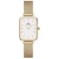שעון יד  אנלוגי  לאישה Daniel Wellington Quadro Pressed Evergold DW00100556 למכירה 