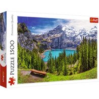 פאזל Lake Oeschinen, Alps, Switzerland 1500 26166 חלקים Trefl למכירה 