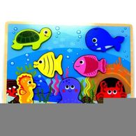 11905 פאזל תלת מימד עולם הים Pit Toys למכירה 