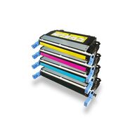 מארז ראשי דיו Q5950A,Q5951A Q5952A,Q5953A מארז 4 טונרים למדפסת HP4700 HP למכירה 