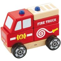 50203 מכונית כיבוי אש מעץ5 חלקים&lrm; viga&lrm; למכירה 
