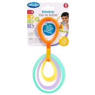 Raindrop Clip On Rattle נשכן טיפות גשם PlayGro למכירה 