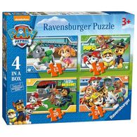 פאזל Paw Patrol 4 in a Box 6936 12,16,20,2חלקים Ravensburger למכירה 