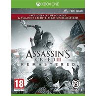 Assassin's Creed 3 + Liberation HD Remastered לקונסולת Xbox One למכירה 