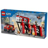 Lego לגו  60414 Fire Station with Fire Truck למכירה 