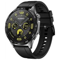 שעון חכם Huawei Watch GT 4 46mm Black Fluoroelastomer Strap וואווי למכירה 
