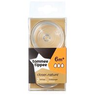Tommee Tippee Closer To Nature Teats Nipples Fast Flow Teat 6m+ למכירה , 3 image