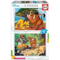 פאזל Disney Animals 2X20 18103 חלקים Educa למכירה , 2 image