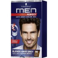 Men Perfect 80 Natural Black Brown Schwarzkopf שוורצקופ למכירה 