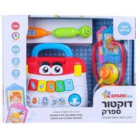 Spark toys דוקטור ספרק-ערכת רופא דוברת עברית למכירה 
