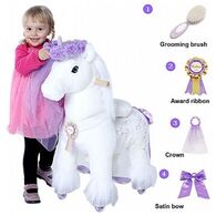 PONYCYCLE K41 סוס רכיבה חד קרן לבן סגול למכירה , 2 image