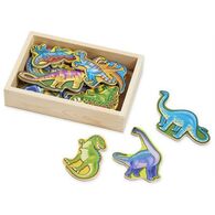 476 Wooden Dinosaur Magnets Melissa & Doug למכירה 