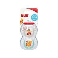 NUK זוג מוצצים פו הדוב לגילאי 0-6 חודשים למכירה 