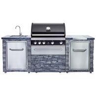 מטבח חוץ  גז GrandHall Stone Island with Elite GTI4 למכירה , 2 image