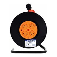 כבל מאריך HYCR25 תוף כבל מאריך 25 מטר 4 שקעים Semicom למכירה , 3 image