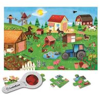 תמונות סודיות חווה 24 חלקים פאזל Ludattica למכירה , 3 image