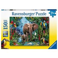 פאזל Elephants in the jungle XXL 150 חלקים Ravensburger למכירה , 2 image