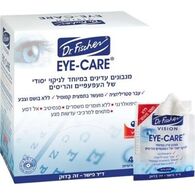 מגבונים  ד"ר פישר איי קר סנסיטיב לניקוי העפעפיים והריסים 40 יחידות למכירה 