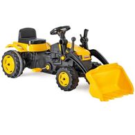 07315 טרקטור בימבה שופל צהוב עם פדלים וכף pilsan למכירה , 2 image