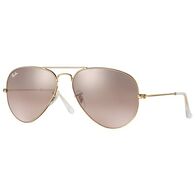 משקפי שמש  לגברים Ray Ban AVIATOR LARGE METAL RB3025 001/3E ריי באן למכירה 