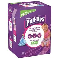 חיתולי גמילה Huggies M חיתולי גמילה בנות לארג  14 יחידות למכירה 