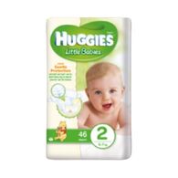 חיתולים Huggies ליטל בייביס 44 יחידות מידה 2 למכירה , 4 image