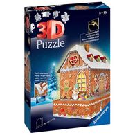 פאזל Light Up Gingerbread House 3D Puzzle 216 חלקים Ravensburger למכירה , 2 image