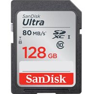כרטיס זיכרון SanDisk Ultra SDSDUNC-128G 128GB SD סנדיסק למכירה , 2 image