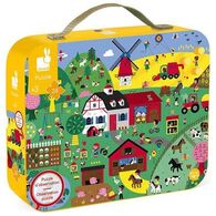 החווה- אבחנתי 24 חלקים פאזל Janod למכירה , 2 image