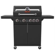 גריל  גז 34074 גריל גז 4 מבערים Caliber + כירת צד ומדף מתקפל אמגזית  אמגזית amgazit למכירה , 2 image