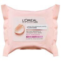 מגבונים loreal סאבליים פרש לניקוי לעור פנים רגיל עד מעורב 25 יחידות למכירה 