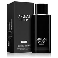 בושם לגבר ג'ורג'יו ארמאני Armani Code Parfum Refillable Spray 125ml למכירה 