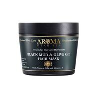 Aroma Dead Sea מסכת בוץ ושמן זית לשיער ולקרקפת 600 מ"ל למכירה , 2 image