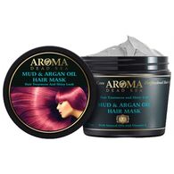 Aroma Dead Sea מסכת שיער מועשרת בשמן מרוקאי 500 מ"ל למכירה 