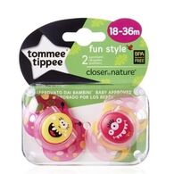 Tommee tippee לגילאי 18-36 חודשים Fun Soother למכירה 