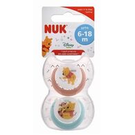 NUK זוג מוצצים פו הדב לגילאי 0-6 חודשים למכירה , 3 image